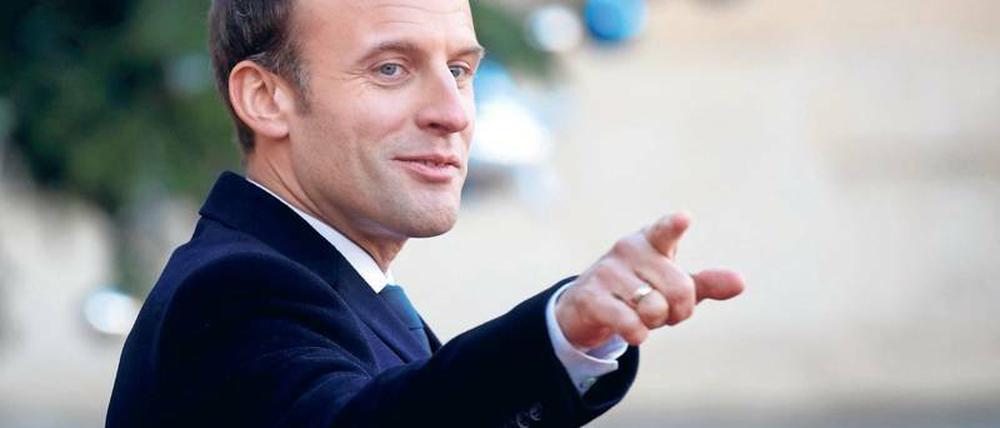 Der Mann hat eine Vision: Emmanuel Macron will Frankreich wieder mit sich selbst versöhnen.