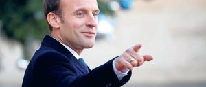 Der Mann hat eine Vision: Emmanuel Macron will Frankreich wieder mit sich selbst versöhnen. 