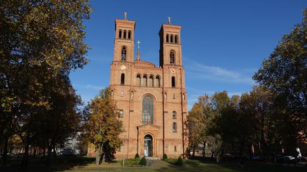 Die St.-Thomas-Kirche in Kreuzberg. 