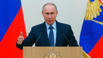 Der russische Präsident Wladimir Putin. 
