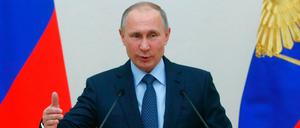 Der russische Präsident Wladimir Putin. 