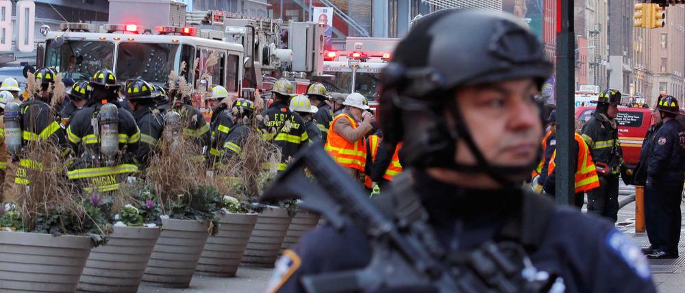 Polizisten in Manhattan.