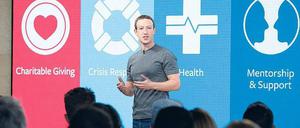 Facebook-Gründer Mark Zuckerberg plant, die Einnahmen seines Netzwerks transparenter und lokaler zu verbuchen. 