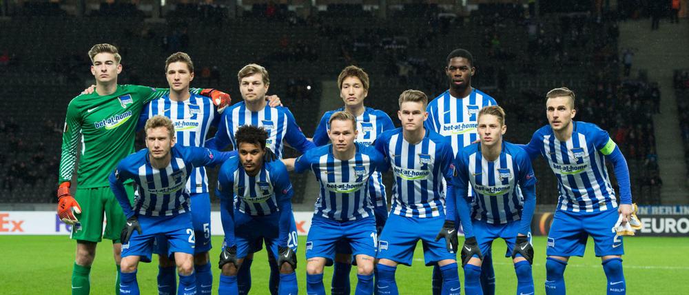 Fußball: Europa League, Hertha BSC - Östersunds FK.