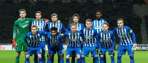 Fußball: Europa League, Hertha BSC - Östersunds FK.