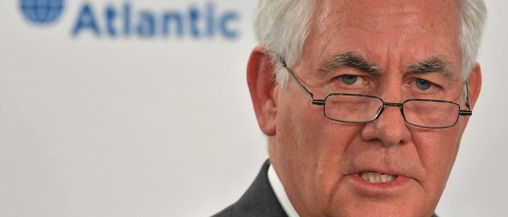 US-Außenminister Rex Tillerson.