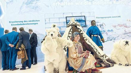 Da steppt der Eisbär: Die russische Provinz Jamal auf der Grünen Woche.