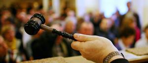 Der Hammer fiel bei 7,16 Millionen Euro. (Symbolbild)