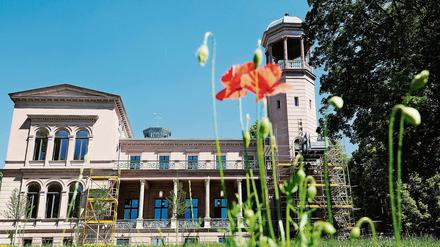 Schloss Biesdorf wurde letztes Jahr saniert, das ZKM war eine neue Einrichtung.