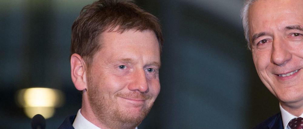 Der neue Ministerpräsident von Sachsen, Michael Kretschmer.