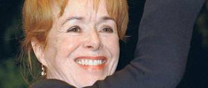 Vivat! Jutta Lampe bei der Verleihung des Gertrud-Eysoldt-Preises 1999.