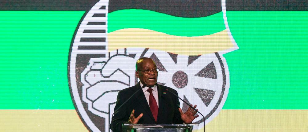 Der südafrikanische Präsident und ANC-Chef Jacob Zuma.