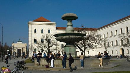 Die LMU München.