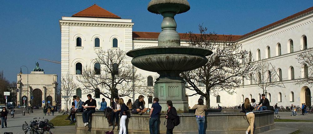 Die LMU München.