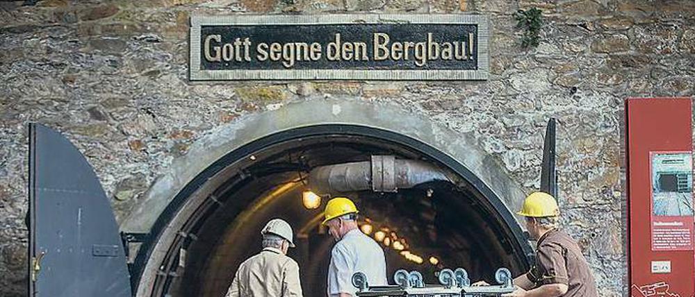 Im Bergwerk „Hilfe Gottes“ half kein Segen. Es bleibt geschlossen.