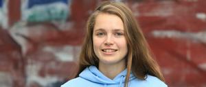 Joanna Bartlett, Nachwuchsredakteurin der "Paralympics Zeitung" | Junior journalist of "Athletes and Abilities"