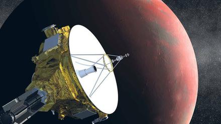 Endlich weiter. „New Horizons“ hat zuletzt gestochen scharfe Bilder vom Zwergplaneten Pluto geschickt. Jetzt geht die Nasa-Raumsonde fast auf Kollisionskurs mit einem viel kleineren, eisigen Brocken im Kuipers-Gürtel: „2014MU69“. 