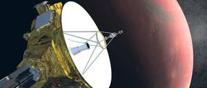 Endlich weiter. „New Horizons“ hat zuletzt gestochen scharfe Bilder vom Zwergplaneten Pluto geschickt. Jetzt geht die Nasa-Raumsonde fast auf Kollisionskurs mit einem viel kleineren, eisigen Brocken im Kuipers-Gürtel: „2014MU69“. 