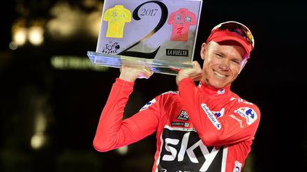 Chris Froome gewann in diesem Jahr Tour und Vuelta.
