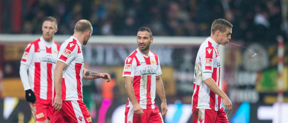 Mund abputzen und weiter machen. Die Profis des 1. FC Union müssen die jüngste Negativserie verarbeiten.