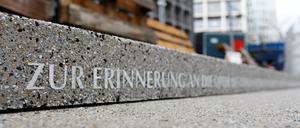 Das Mahnmal am Breitscheidplatz.