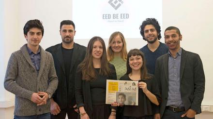 Das Arbeitsteam von Eed be Eed Magazin. 