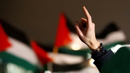 Protest gegen die Jerusalem-Entscheidung der USA in Berlin 