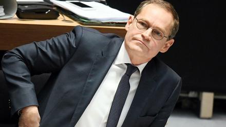 Berlins Regierender Bürgermeister Michael Müller (SPD) .