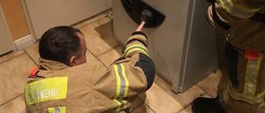 Tresor öffnen ist ein ungewöhnlicher Einsatz für die Feuerwehr. 