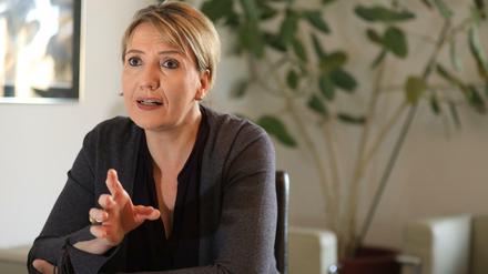 Simone Peter ist seit Oktober 2013 Bundesvorsitzende der Grünen. 