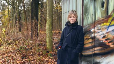 Schon als Kind lebte die Schauspielerin Jenny Schily in Grunewald, als Erwachsene ist sie in den Stadtteil zurückgekehrt, schon der nahen Bäume wegen. 