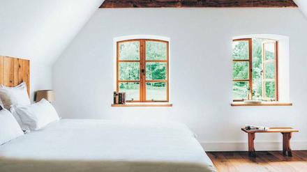 Das Märkische Landhaus im Ruppiner Land empfiehlt der Seenführer "Take Me To The Lakes" auch als winterliches Ausflugsziel.