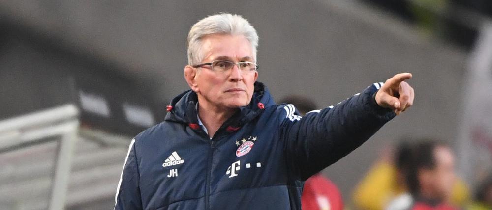 Da geht's lang. Jupp Heynckes.