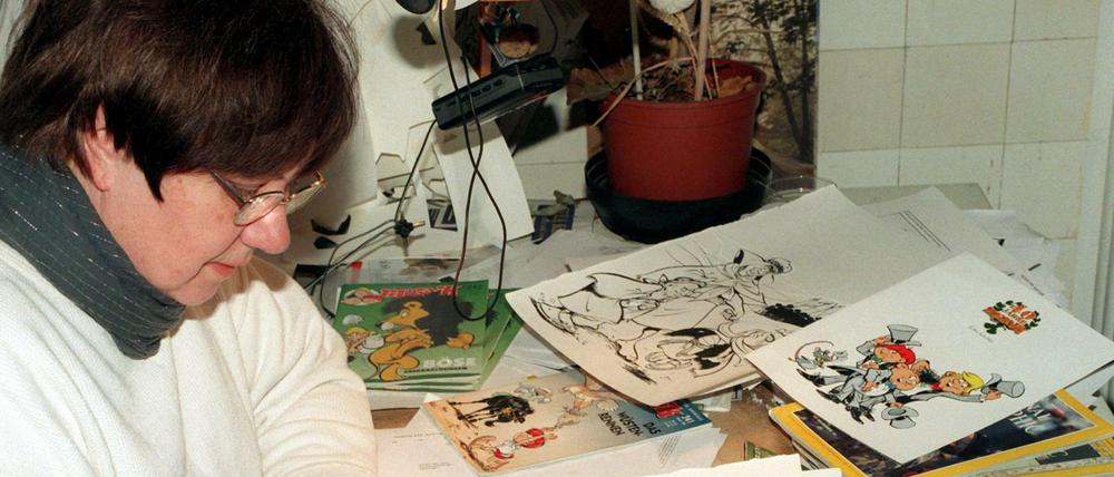 Lona Rietschel, Schöpferin der beliebten Figuren der Abrafaxe.