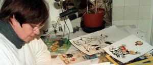 Lona Rietschel, Schöpferin der beliebten Figuren der Abrafaxe.