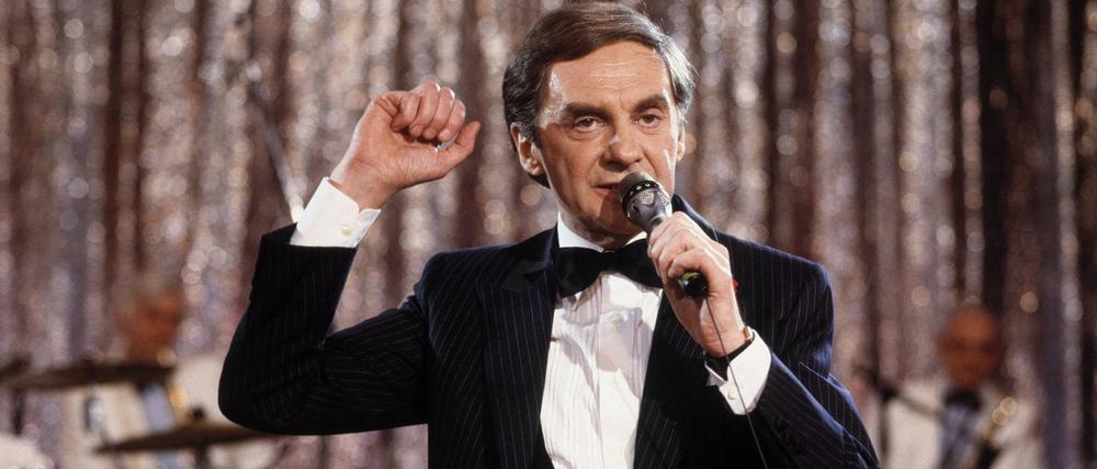 Harald Juhnke Anfang der 80er Jahre.
