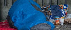 Mehr als 6000 obdachlose Menschen leben nach Schätzungen in Berlin.