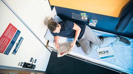 Schöner Reisen? Rund 13 Stunden braucht der Nachtzug der ÖBB von München nach Rom. Von Mannheim bis Berlin ist der Zug gut sechs Stunden unterwegs. Die Betten sind relativ neu, Frühstück ist im Ticketpreis enthalten.