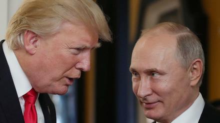 Wladimir Putin dankte Donald Trump telefonisch für die Hilfe.