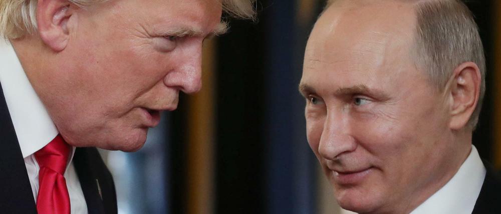 Wladimir Putin dankte Donald Trump telefonisch für die Hilfe.