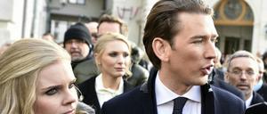 Österreichs neuer Bundeskanzler Sebastian Kurz (ÖVP) und seine Freundin Susanne Thier.