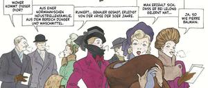 Neu aufgelegt: Eine Seite aus Goetzingers „Ein Kleid von Dior“.