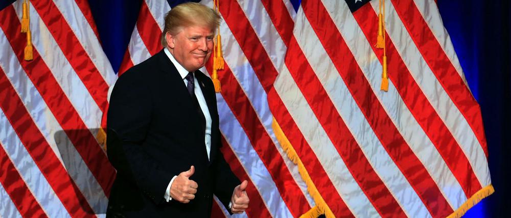 US-Präsident Donald Trump hatte - entgegen allen Prognosen - ein für ihn ziemlich gutes Jahr.