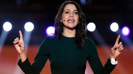 Ines Arrimadas will bei den Wahlen in Katalonien die Separatisten besiegen.