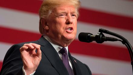 Donald Trump - Präsident der Vereinigten Staaten.