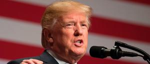 Donald Trump - Präsident der Vereinigten Staaten.