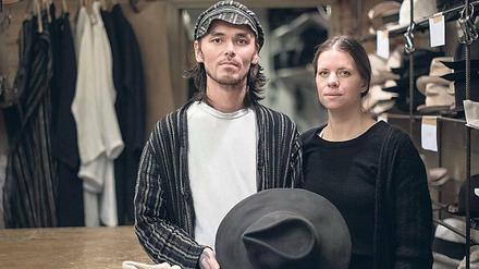 Karin und Makoto Horisaki in ihrem Atelier.