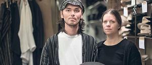 Karin und Makoto Horisaki in ihrem Atelier.