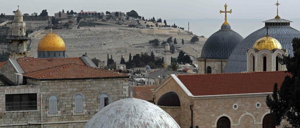Altstadt von Jerusalem: Der Zentralrat der Juden in Deutschland hat Europa aufgerufen, ebenso wie die US-Regierung Jerusalem als Hauptstadt Israels anzuerkennen.
