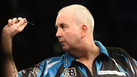 Der Darts-König. Phil Taylor will seine Karriere bei der WM mit dem 17. Titel krönen.